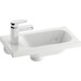 Умивальник Ravak Chrome L 40 XJGL1100000 (40x22 см, білий глянсовий), фото 