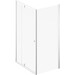 Душевая кабина Ravak Nexty NDOP2-100+NPSS-90 (03OA0E01Z1SET100NPSS90, 100x90 см, стекло прозрачное, профиль белый матовый), Доступные размеры: 100 x 90, Цвет производителя: прозрачное стекло, отделка белая матовая, фото 5
