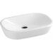 Умивальник Ravak Ceramic 600 O XJX01160001 (60x40 см, білий глянсовий, чаша), фото 