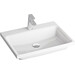 Умывальник Ravak Comfort 600 XJX01260001 (60x46 см, белый глянцевый), Доступные размеры: 60 x 46, Цвет производителя: белый глянец, фото 