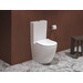 Безободковый унитаз-компакт Ravak Optima Combi RimOff X01870 (с сиденьем), фото 