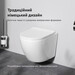 Безободковый подвесной унитаз Am.Pm Like AquaSpin CLA1900SC (воронкообразный, с сиденьем), фото 14