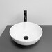 Умивальник VBI Amalfi White Glossy VBI-013402 (36 см, білий глянець, чаша), Доступні розміри: 36 x 36, Колір виробника: білий глянець, фото , изображение 4