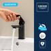 Змішувач для умивальника Grohe QuickFix Dice S-Size Black Matt 1018572430 (чорний матовий, з донним клапаном), Колір виробника: чорний матовий, фото , изображение 11