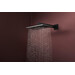 Верхний душ Hansgrohe Raindance Alive Q 2jet Matt Black 24550670 (черный матовый, 2 режима струи, с кронштейном), Цвет производителя: черный матовый, фото 2