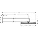 Верхний душ Hansgrohe Raindance Alive Q 2jet Chrome 24550000 (хром, 2 режима струи, с кронштейном), Цвет производителя: хром, фото 4