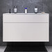 Тумба с раковиной Am.Pm Inspire V2.0 M50AFHX1003WM+M50AWPC1001WG (100 см, белая матовая, подвесная), Доступные размеры: 100, Цвет производителя: белый матовый, фото 3