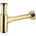 Сифон для раковины VBI Gold VBI-059100GL (золото, бутылочный), Цвет производителя: золото, фото 