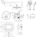 Душевая система с термостатом Imprese Kucera Click t04803401SAC (хром, скрытого монтажа), Цвет производителя: хром, фото 6
