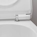 Безободковый подвесной унитаз Hansgrohe EluPura S 62025450 (воронкообразный, c сиденьем), фото 5