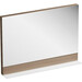 Дзеркало для ванної кімнати Ravak Formy 80 X000001049 (80x71 см, горіх, з полицею), Доступні розміри: 80 x 71, Колір виробника: горіх, фото 