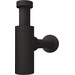 Сифон для раковины Devit DVPL004 (черный матовый, бутылочный), фото 