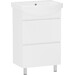 Тумба RJ Toft-Xo с раковиной Kolo Freja RJFU027-4155WHSET (RJFU027-4155WH+L71955000, 55 см, напольная), Доступные размеры: 55, фото 