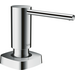 Дозатор для моющего средства Hansgrohe A71 Chrome 40468000 (хром, 500 мл), Цвет производителя: хром, фото 