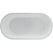Акриловая ванна Koller Pool PureLine White/Matt Black 0266251501 (160x80 см, белая/черная матовая, отдельностоящая, с ножками и сифоном), Цвет производителя: белый, черный, фото 4