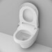 Безободковый подвесной унитаз Am.Pm Inspire FlashClean C501700SC (с крышкой биде), фото 5