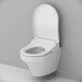 Безободковый подвесной унитаз Am.Pm Inspire FlashClean C501700SC (с крышкой биде), фото 3