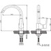 Смеситель для кухни Perla Harry PBZ6102, фото 2