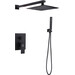 Душевая система Perla Smart PSS7755B (черная матовая, скрытого монтажа), фото 