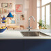 Набор для кухни 3 в 1 Grohe 30594040: смеситель для кухни Blue Pure StartCurve 30592000 + фильтр Blue S-Size 40404001 + головка 64508001, фото 4