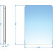 Дзеркало для ванної кімнати Devit Basic 4500700 (50x70 см), Доступні розміри: 50 x 70, фото , изображение 3