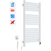 Электрический полотенцесушитель Navin Авангард X Sensor Wi-Fi 12-172155-4810 (480x1000, белый, левая, сенсорный, с таймером), Доступные размеры: 480 x 1000, Цвет производителя: белый, Подключение полотенцесушителя: левое, фото 2