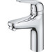 Змішувач для умивальника Grohe QuickFix Swift Child Lock M-Size Chrome 24327001 (хром, з донним клапаном), фото , изображение 3
