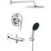 Душева система прихованого монтажу Grohe Euroeco & Vitalio Start 110/250 (32747000+26815000+27950001+13425001+26146000), фото 