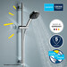 Душовий гарнітур Grohe Vitalio Comfort 110 Chrome 26928001 (хром), фото , изображение 4