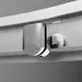 Душевая кабина Am.Pm Gem 1/4 Round W90UG-401-9090-MT (90x90 см, стекло прозрачное, профиль хром матовый), Доступные размеры: 90 x 90, Цвет производителя: сатин (хром матовый), фото 5