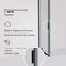 Душова кабіна Am.Pm Gem Square Pivot W90UG-404-9090-BT (90x90 см, прозоре скло, профіль чорний матовий), Колір виробника: чорний матовий, фото , изображение 9