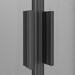 Душова кабіна Am.Pm Gem 1/4 Round W90UG-401-8080-BT (80x80 см, прозоре скло, профіль чорний матовий), Доступні розміри: 80 x 80, Колір виробника: чорний матовий, фото , изображение 9
