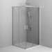 Душевая кабина Am.Pm Gem Square Slide W90UG-403-100100MT (100x100 см, стекло прозрачное, профиль матовый хром), Доступные размеры: 100 x 100, Цвет производителя: сатин (хром матовый), фото 6