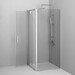 Душевая кабина Am.Pm Gem Square Pivot W90UG-404-9090-MT (90x90 см, стекло прозрачное, профиль матовый хром), Цвет производителя: сатин (хром матовый), фото 7