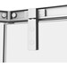 Душевая кабина Am.Pm Gem 5-corner Pivot W90UG-405-9090-MT (90x90 см, стекло прозрачное, профиль матовый хром), Цвет производителя: сатин (хром матовый), фото 7