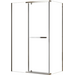 Душевая кабина Domospa by Ravak Elegance ESDPS-120/80 (RKUC500018, 120x80 см, стекло прозрачное, профиль хром), Доступные размеры: 120 x 80, Цвет производителя: прозрачное стекло, отделка хром, фото 