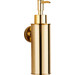 Дозатор для рідкого мила VBI Round Gold VBI-040016GL (золото, настінний), Колір виробника: золото, фото 
