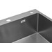 Кухонна мийка із змішувачем Kroner KRD6050HMBGRA43332C132GRASP016 (60x50 см, 2.5/0.5 мм, з дозатором, сифоном та сушаркою для посуду), фото , изображение 5