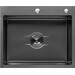 Кухонна мийка зі змішувачем Kroner KRD6050HMPVDSCH035PVDSP026 (60x50 см, 2.5/0.5 мм, c дозатором та сифоном), фото , изображение 2