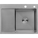 Кухонна мийка зі змішувачем Kroner KRG6350RHMC031GRASP016 (63x50 см, 3.0/1.0 мм, з коландером, дозатором та сифоном), фото , изображение 2
