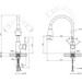 Кухонна мийка із змішувачем Kroner KRD6050HMBGRA43332C132GRASP016 (60x50 см, 2.5/0.5 мм, з дозатором, сифоном та сушаркою для посуду), фото , изображение 25