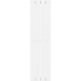 Вертикальный радиатор Navin Largo White 02-144062-3012 (30x120, белый глянцевый), Доступные размеры: 30 x 120, Цвет производителя: белый глянец, фото 