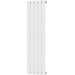 Вертикальный радиатор Navin Largo White 02-144062-3712 (37x120, белый глянцевый), Доступные размеры: 37 x 120, Цвет производителя: белый глянец, фото 4
