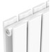 Вертикальный радиатор Navin Largo Double White 02-144063-4518 (45x180, белый глянцевый), Цвет производителя: белый глянец, фото 5