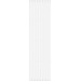 Вертикальний радіатор Navin Ellipse White 02-145032-4818 (48x180, білий глянсовий), Колір виробника: білий глянець, фото 
