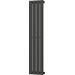 Вертикальный радиатор Navin Largo Black Matt 02-244062-3012 (30x120, черный муар), Доступные размеры: 30 x 120, Цвет производителя: черный муар, фото 4