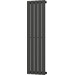Вертикальный радиатор Navin Largo Black Matt 02-244062-3712 (37x120, черный муар), Доступные размеры: 37 x 120, Цвет производителя: черный муар, фото 4