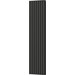 Вертикальный радиатор Navin Ellipse Double Black Matt 02-245033-4818 (48x180, черный муар), Цвет производителя: черный муар, фото 4