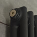 Вертикальний радіатор Navin Calidum 2-8 Black 02-254004-3818 (38x180, чорний муар), Колір виробника: чорний муар, фото , изображение 4