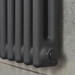 Вертикальний радіатор Navin Calidum 2-8 Black 02-254004-3818 (38x180, чорний муар), Колір виробника: чорний муар, фото , изображение 6